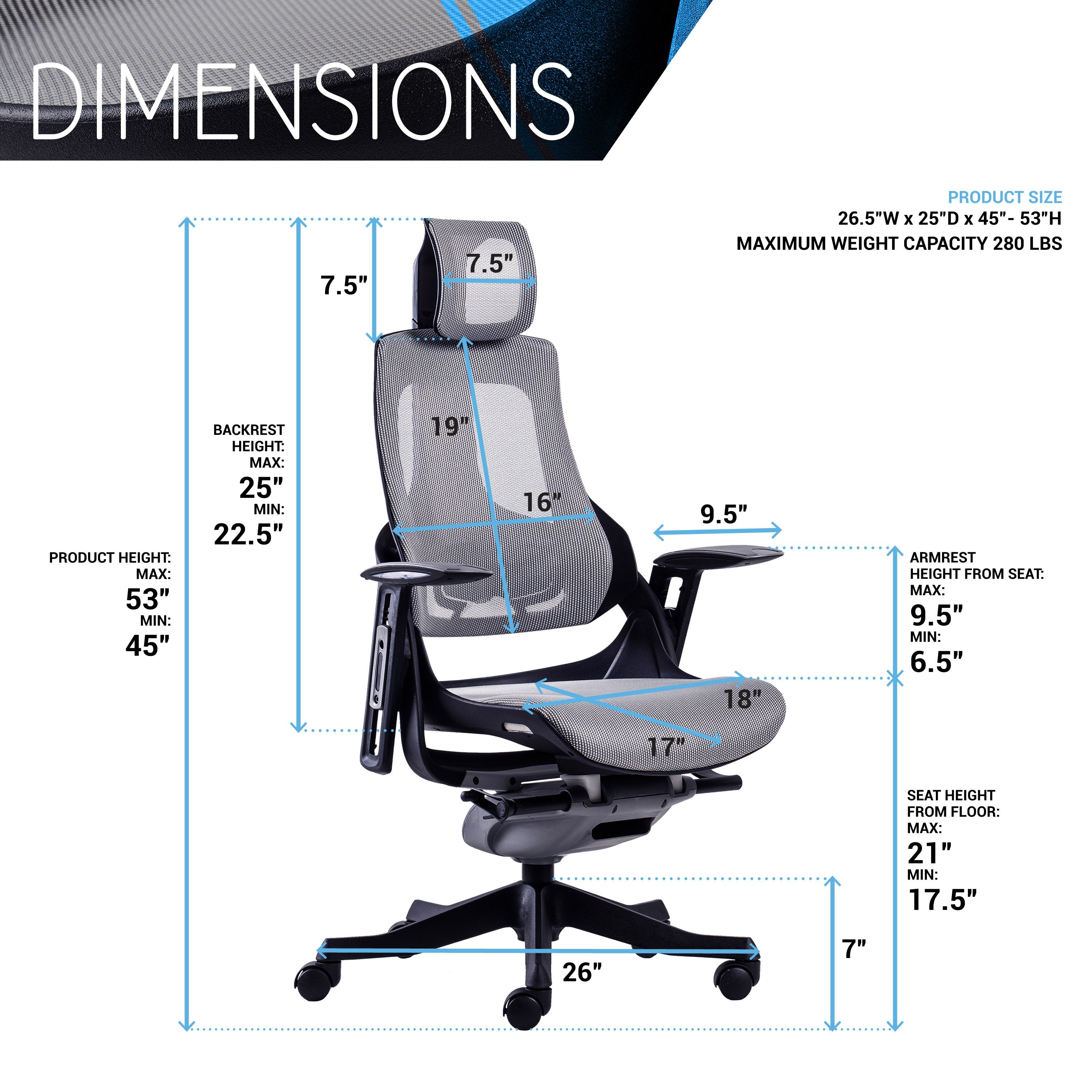 2023 Re-designed LUX Ergonomic Luxury Chair
