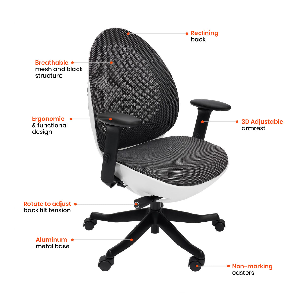 Ergonomic Bubble Chair Office Tailor