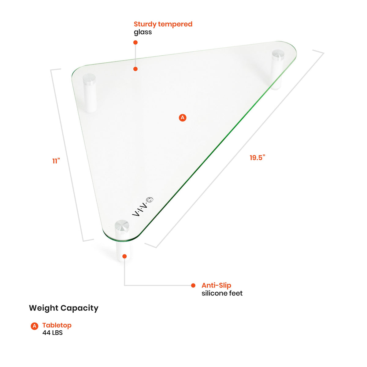 Corner Monitor Riser – Office Tailor