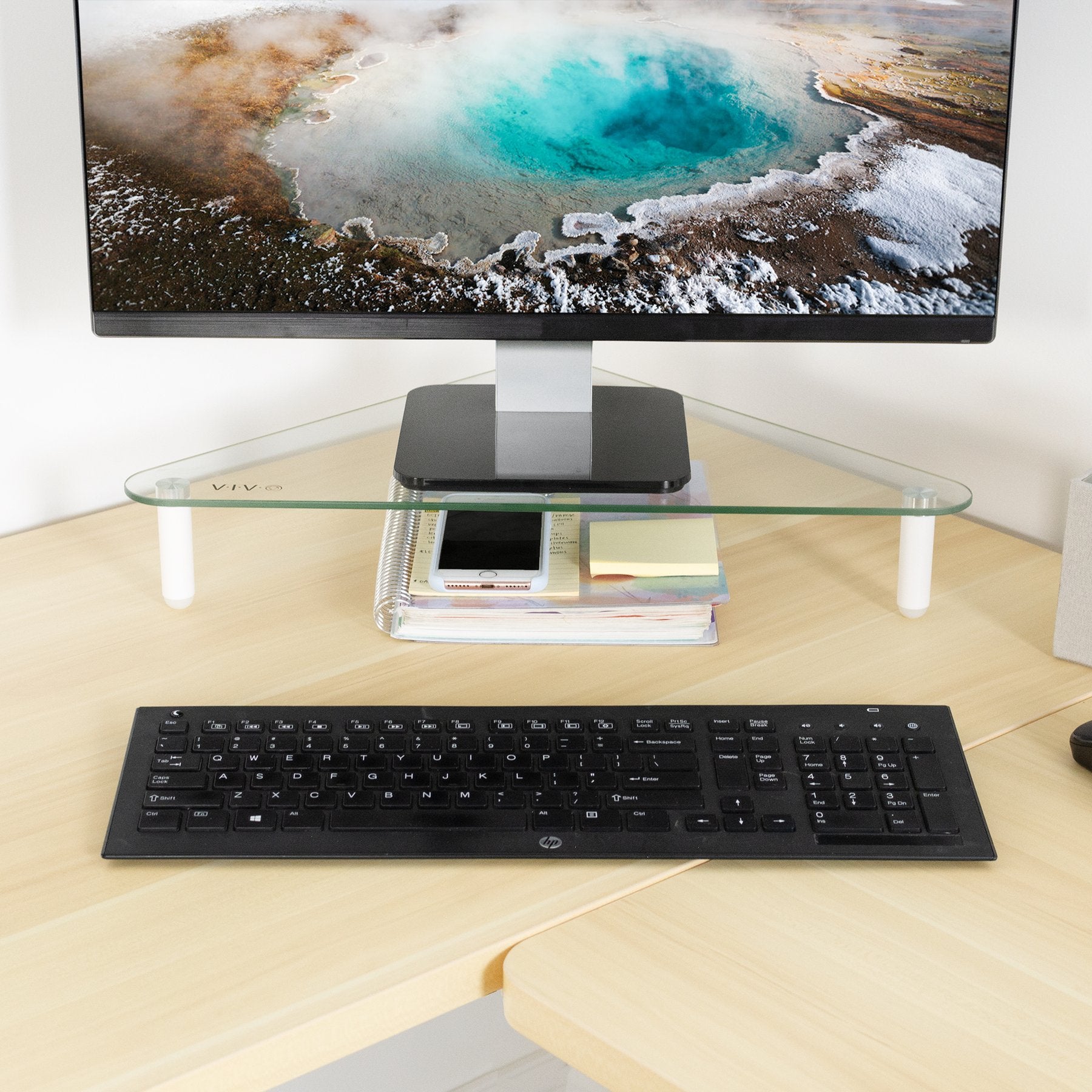 Corner Monitor Riser – Office Tailor